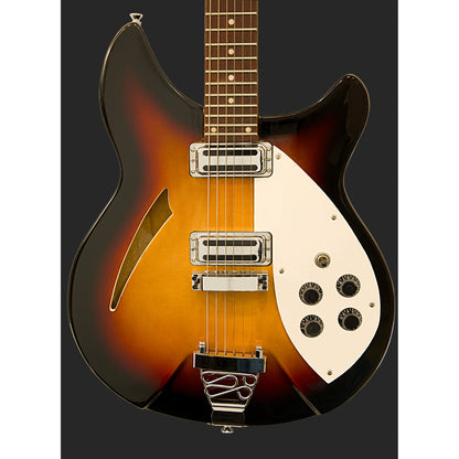Tuxedo Series II 3 Tone Sunburst With Wolf Hard Case and Pro-Luthier Set Up