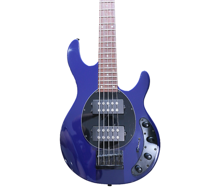 Moonray 5  Blue Left or Right hand With Wolf Hard Case and Pro-Luthier Set Up