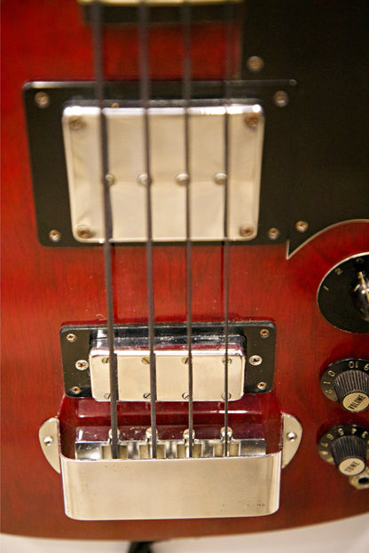1970s Sakai EB Short Scale Bass – Made in Japan – Cherry