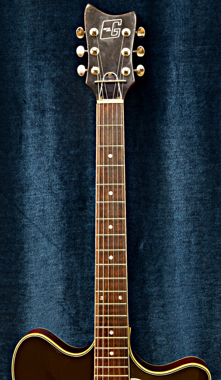 Vintage Guyatone SG-12T Hollowbody Electric Guitar – Gold Foil Pickups – Made in Japan – Good Condition