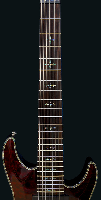 Schecter Hellraiser C-8 Diamond Series 2010 Black Cherry Gloss