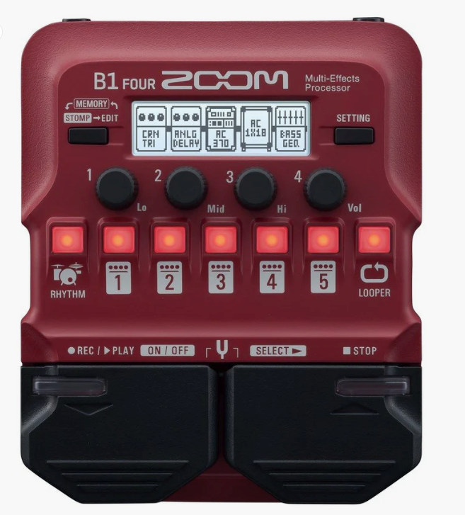 Zoom B1 Four Multi-Effects Processor
