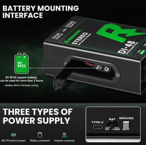 Riworal DI-48 Active Direct Box
