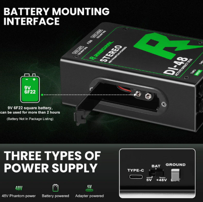 Riworal DI-48 Active Direct Box