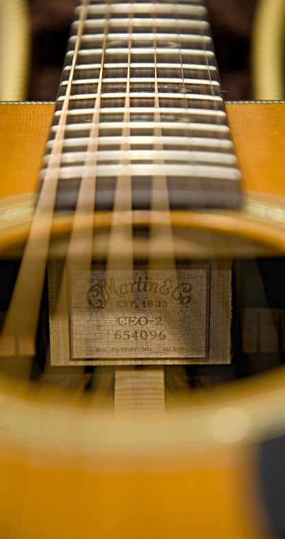 1998 Martin & Co CEO-2  Rare Early CEO Series  Striking Bookmatched Back USA Made