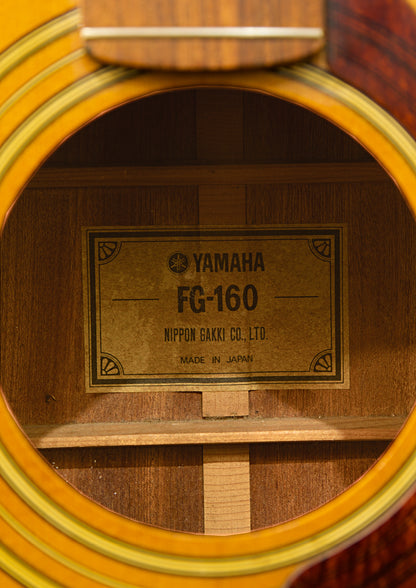 Yamaha FG-160 – Nippon Gakki Japan, Early 1970s