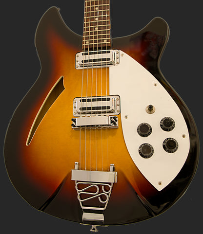 Tuxedo Series II 3 Tone Sunburst With Wolf Hard Case and Pro-Luthier Set Up