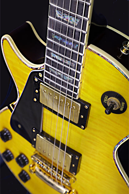 Howler Amber Burst Left Or Right Hand With Wolf Hard Case and Pro-Luthier Set Up