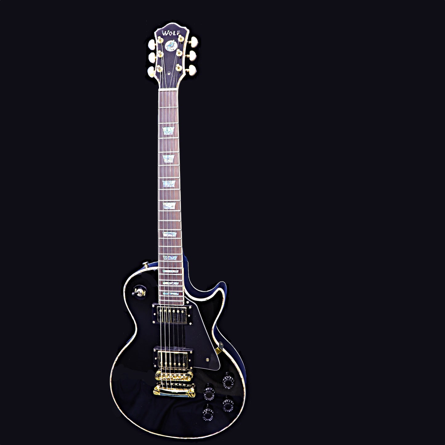 Howler Black Gloss Left or Right Hand With Wolf Hard Case and Pro-Luthier Set Up