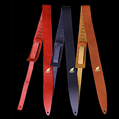 Supernatural Red Burst Left Hand With Wolf Hard Case