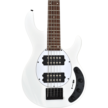Moonray 5  Arctic White Left or Right Hand With Wolf Hard Case and Pro-Luthier Set Up