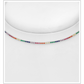 Stirling Silver Multi Stone Choker