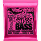 Ernie Ball Super Slinky Nickel Wound Electric Bass Strings 45-100 Gauge